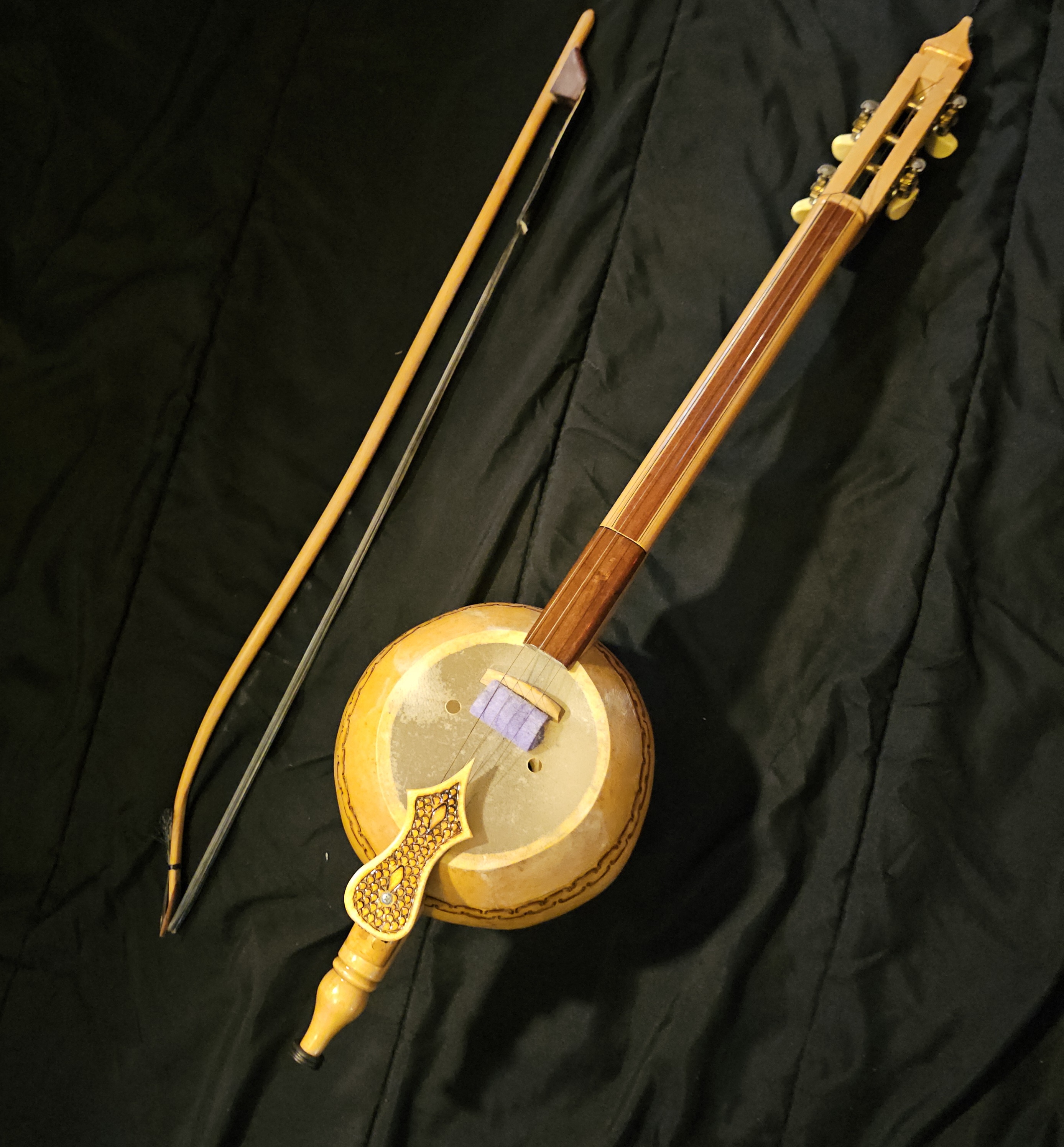 Close-up of Turkish Kabak Kemane